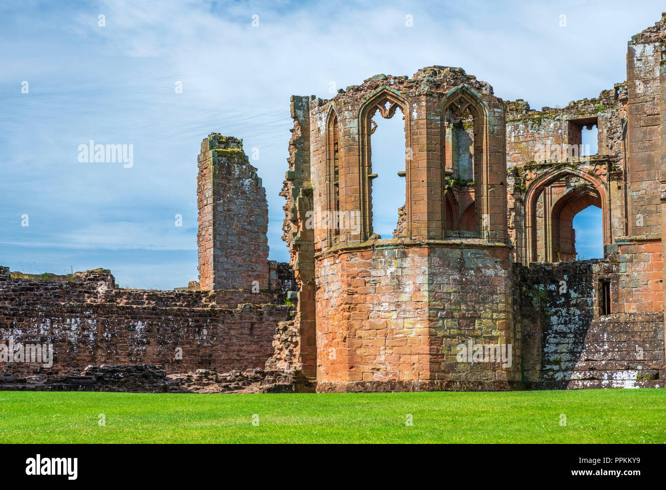 Le château de Kenilworth, Warwickshire, West Midlands, Angleterre, Royaume-Uni, Europe Banque D'Images