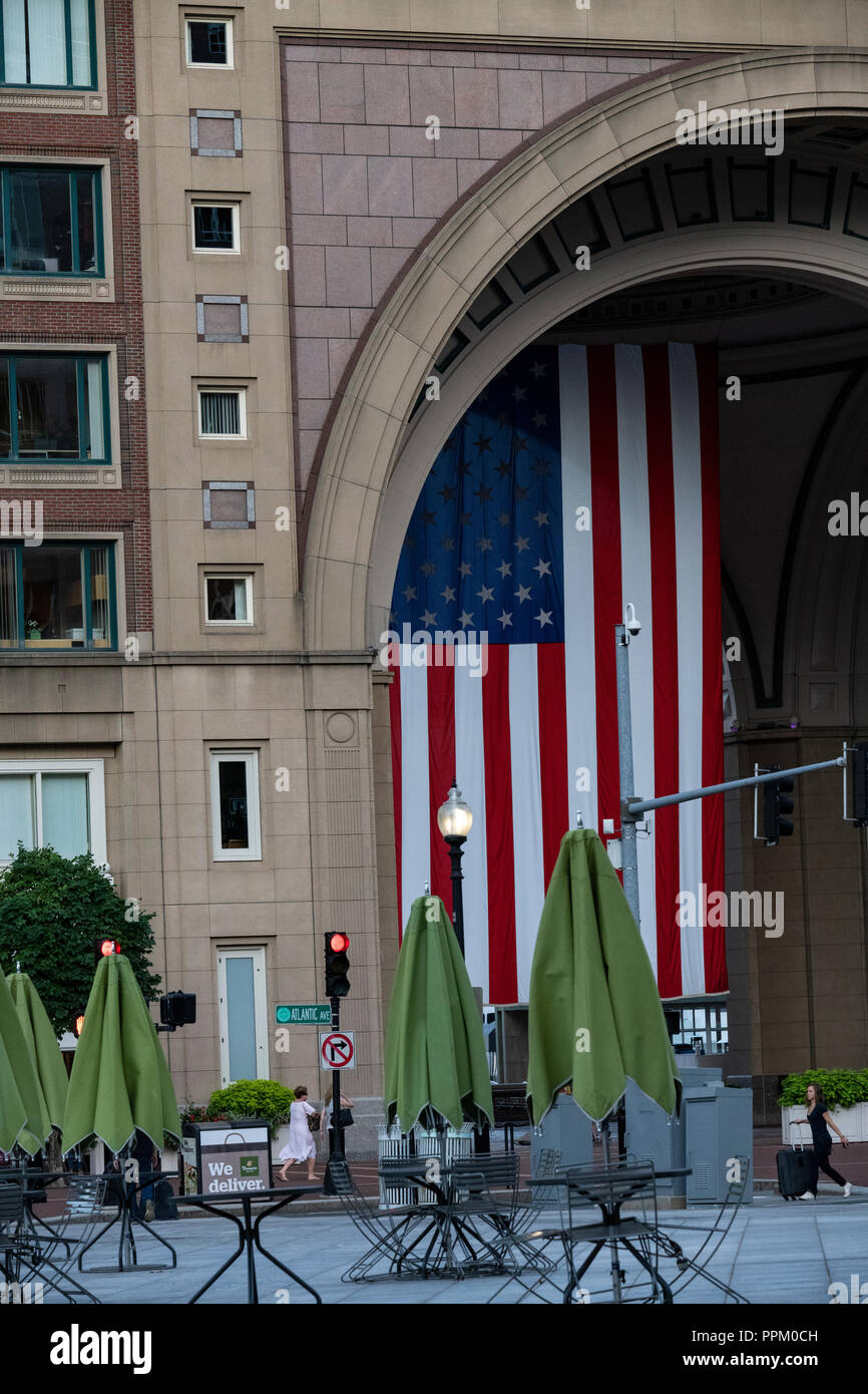 Rowes Wharf Banque D'Images