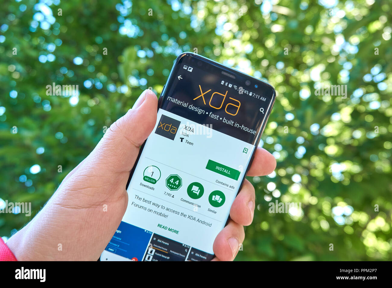 Xda logo Banque de photographies et d’images à haute résolution - Alamy