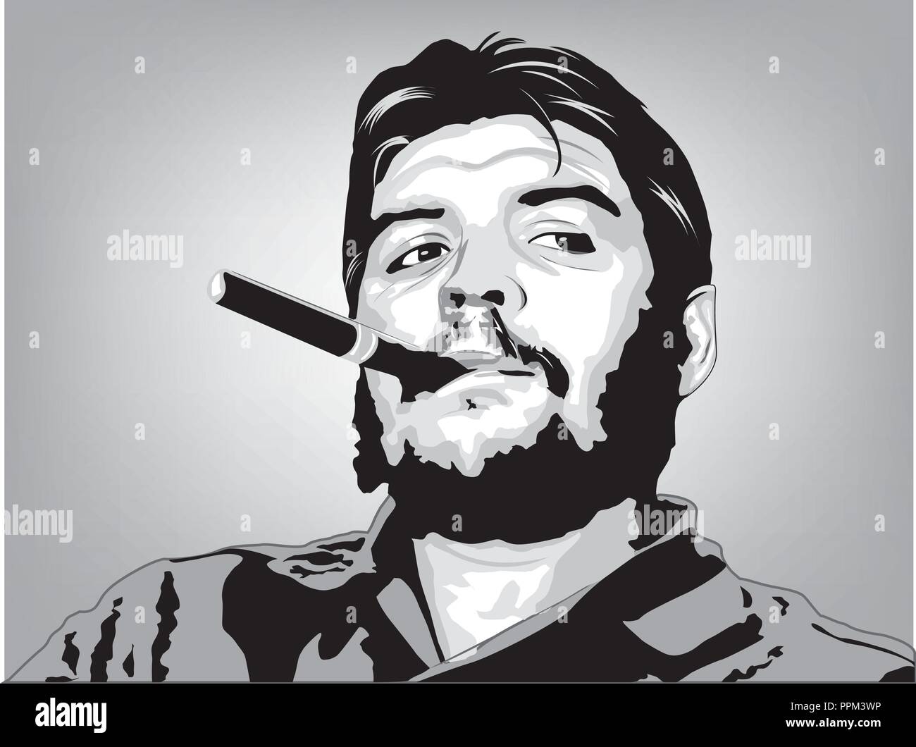 Che Guevara vector illustration Illustration de Vecteur