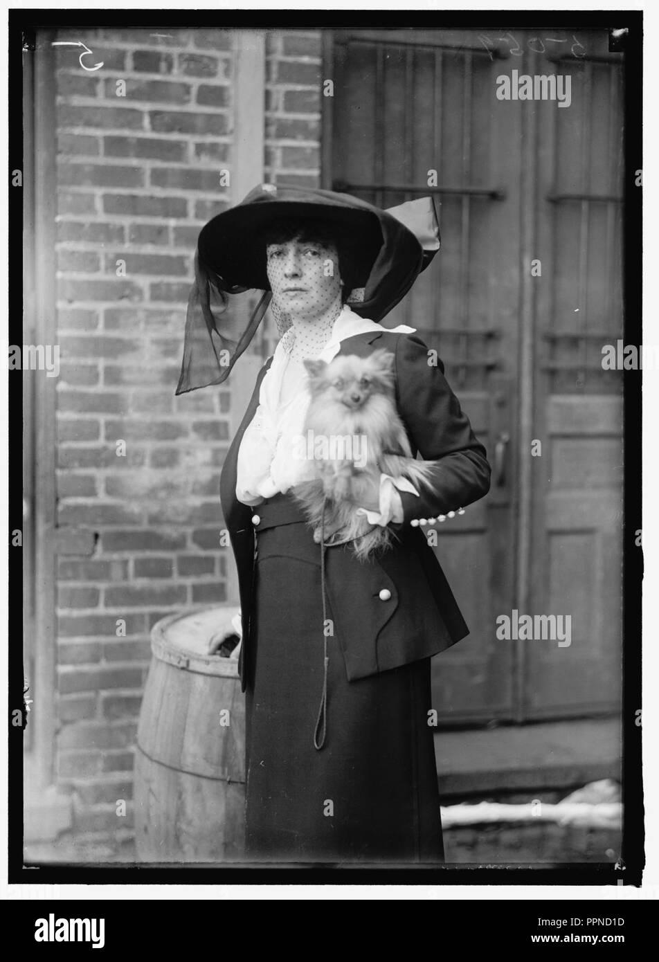 BONAPARTE, Mme. JEROME N. DOG SHOW Banque D'Images