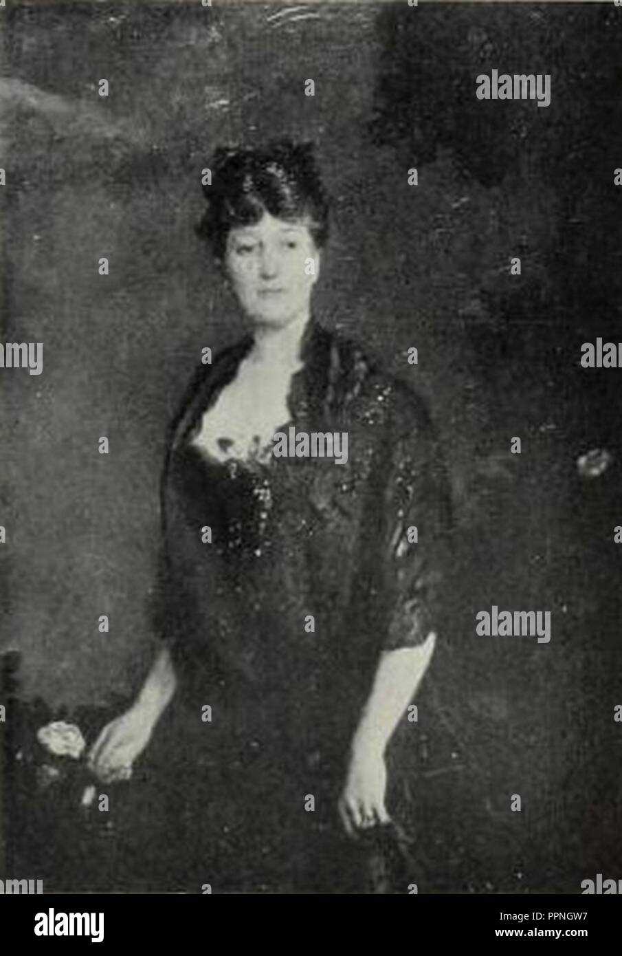 Borie BlackScarf Studio Int40 mars1910 p.xxiii. Banque D'Images