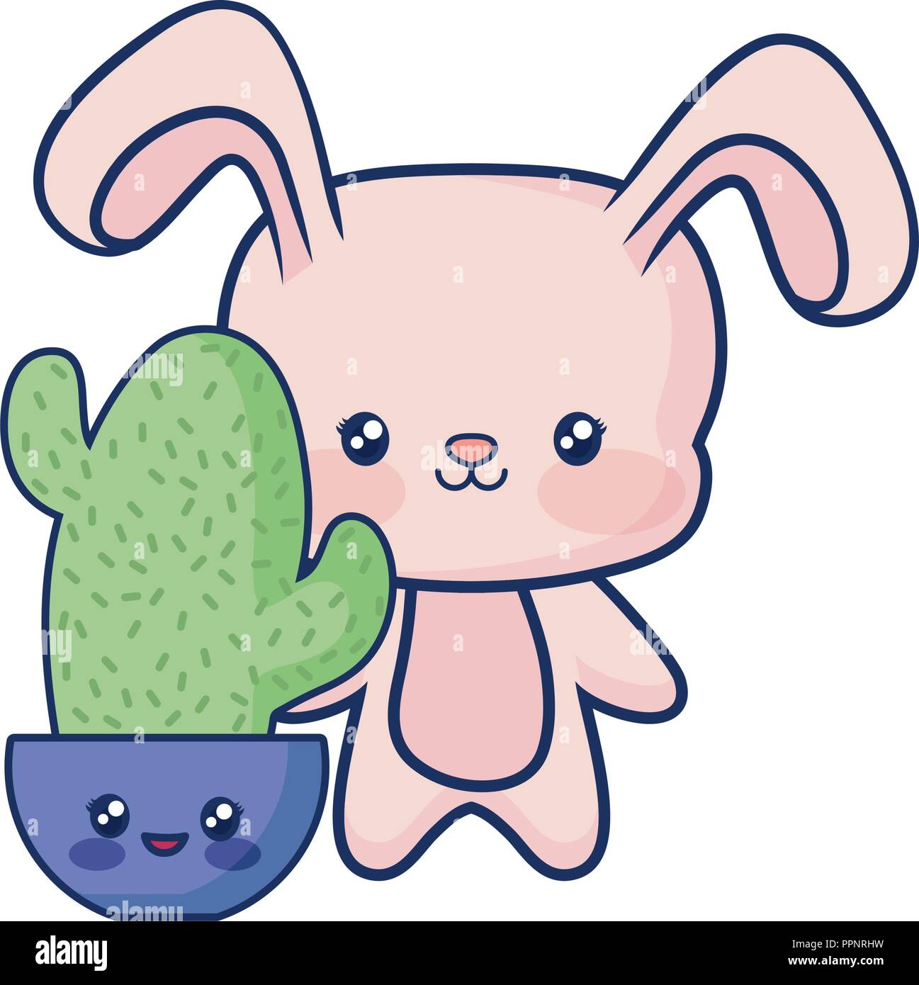 Bebe Lapin Trop Mignon Banque D Images Vectorielles Alamy