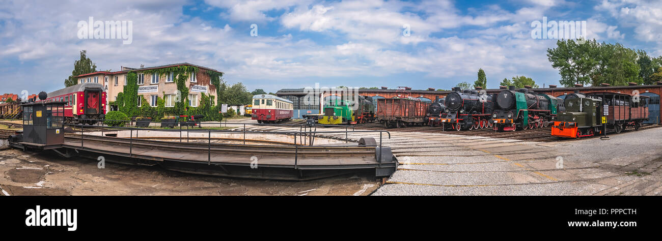 Jaworzyna Slaska, Pologne Août 2018 vue panoramique de l'ancienne