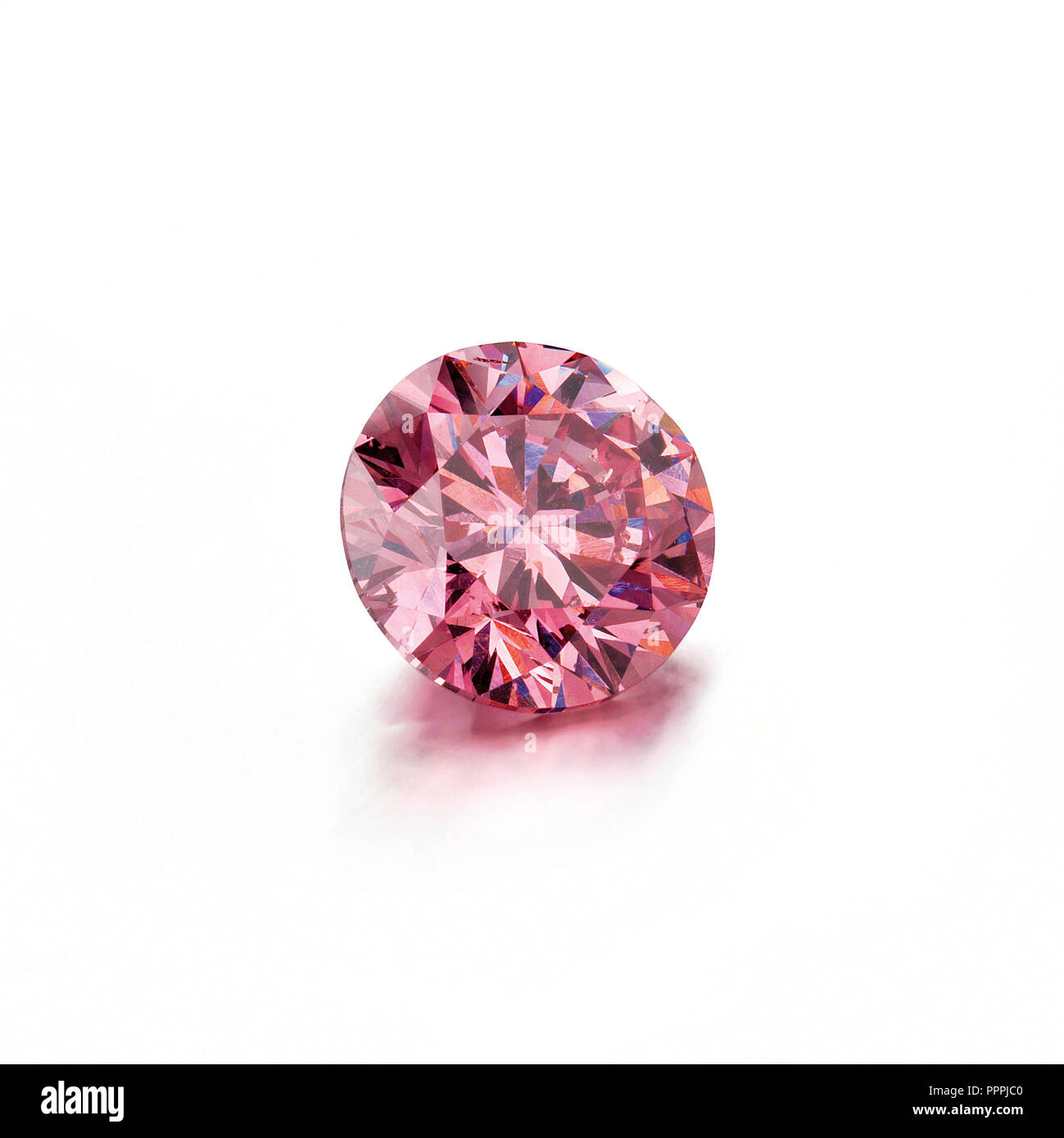 Diamant rose fantaisie Banque D'Images