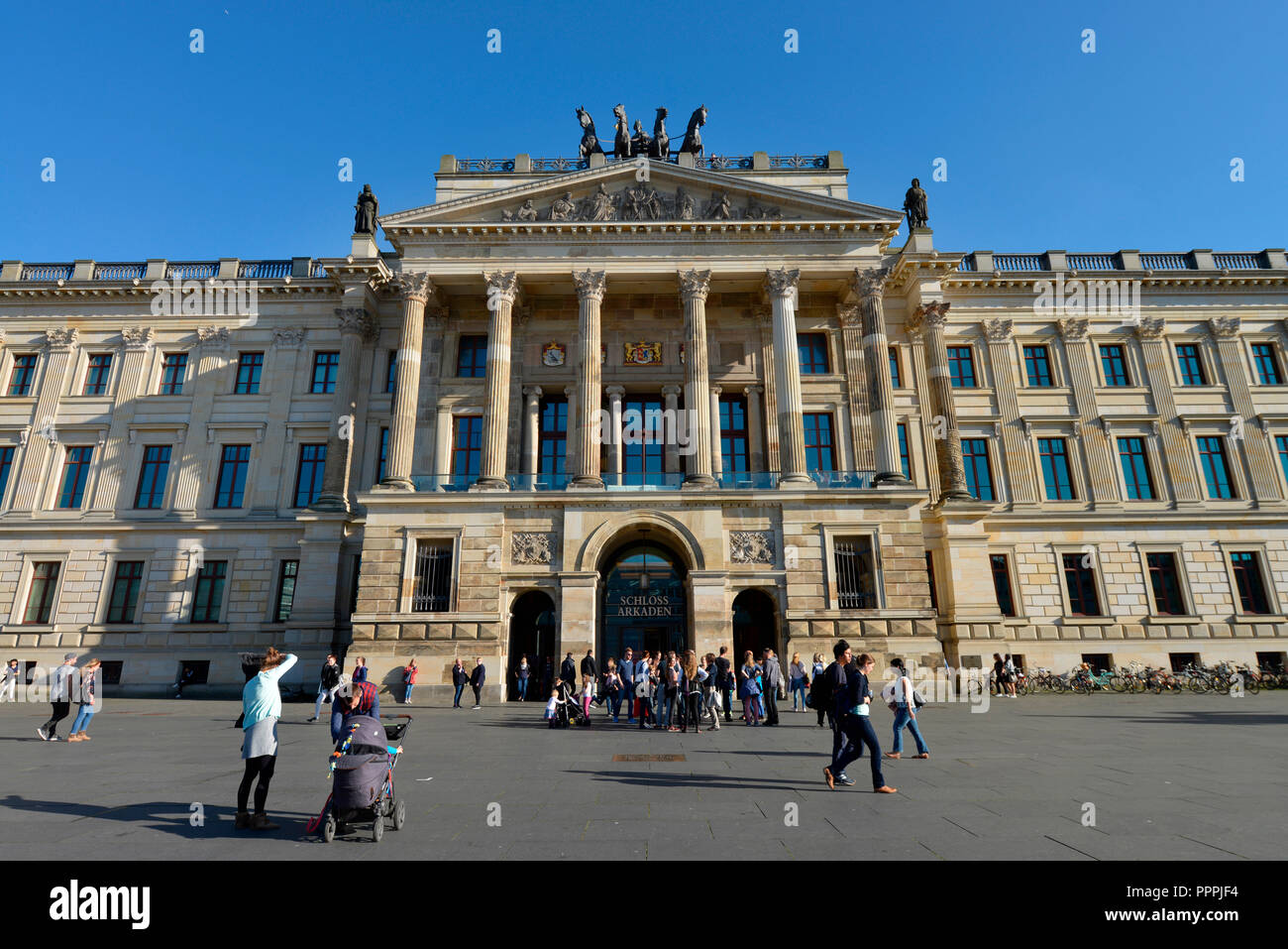 Residenzschloss, Schlossplatz, Braunschweig, Allemagne, Deutschland Banque D'Images