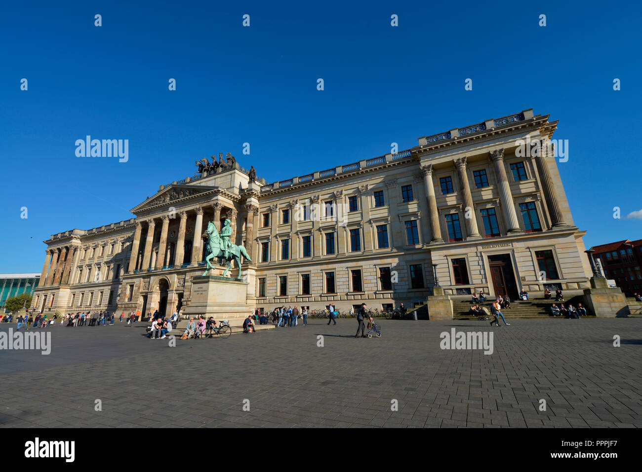 Residenzschloss, Schlossplatz, Braunschweig, Allemagne, Deutschland Banque D'Images