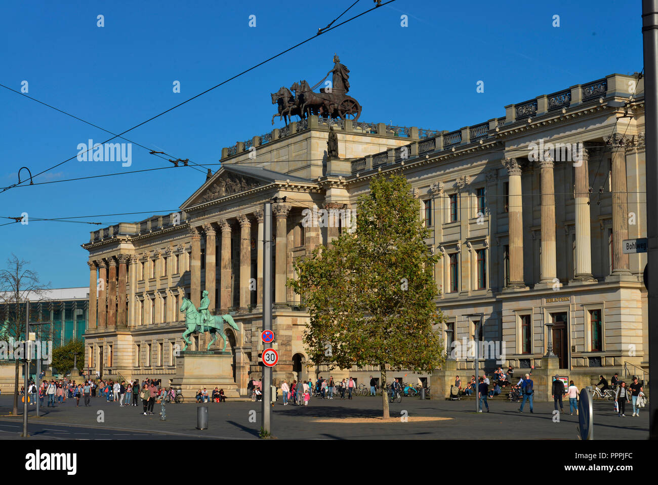 Residenzschloss, Schlossplatz, Braunschweig, Allemagne, Deutschland Banque D'Images