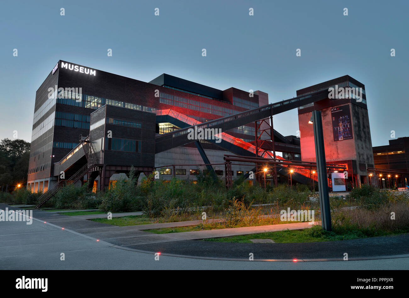 Ruhrmuseum, Kohlenwaesche, Zeche Zollverein, Essen, Nordrhein-Westfalen, Deutschland Banque D'Images