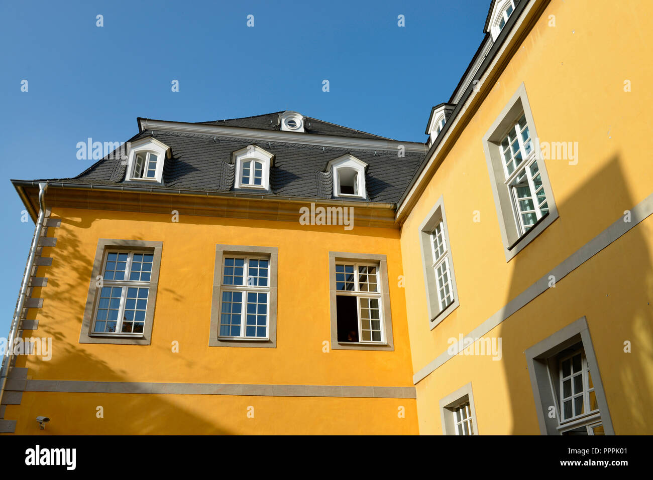 Universität der Kuenste Folkwang, Benedektinerkloster, Werden, Essen, Nordrhein-Westfalen, Deutschland Banque D'Images