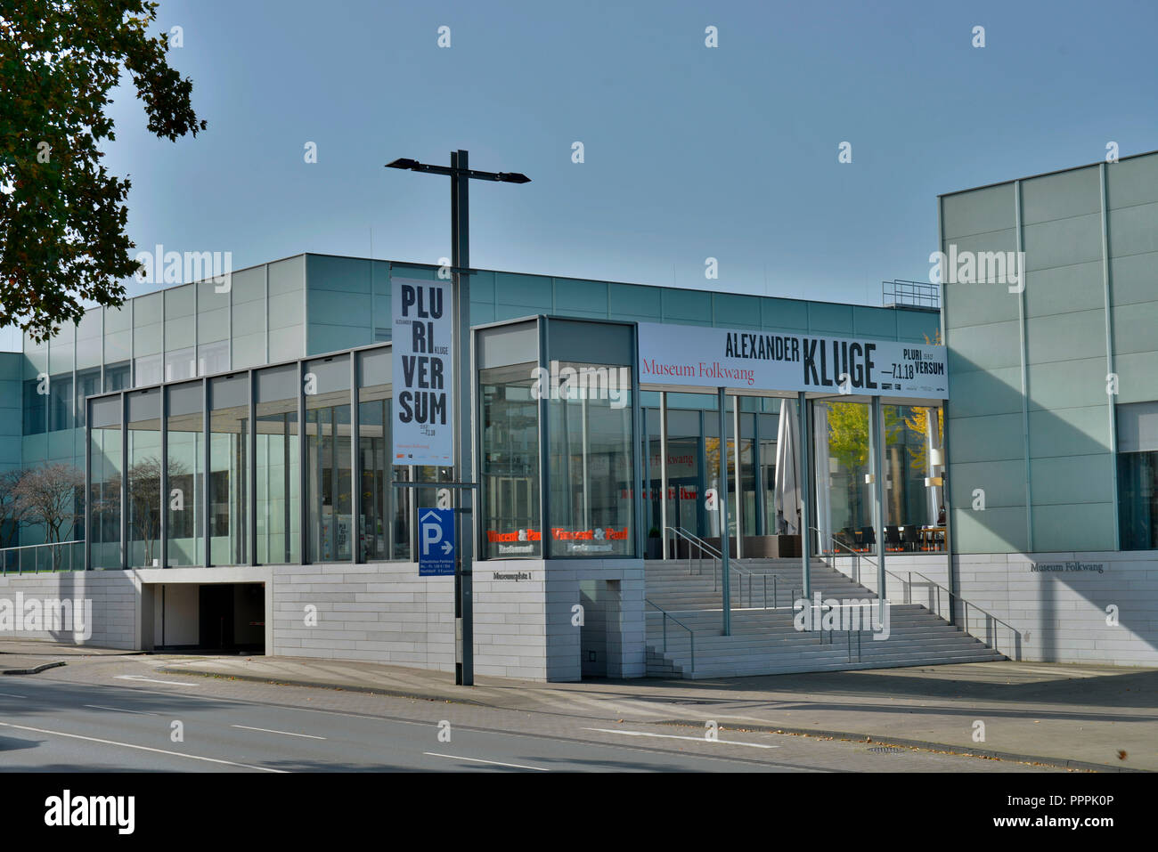 Musée Folkwang, Essen, Museumsplatz, Nordrhein-Westfalen, Deutschland Banque D'Images