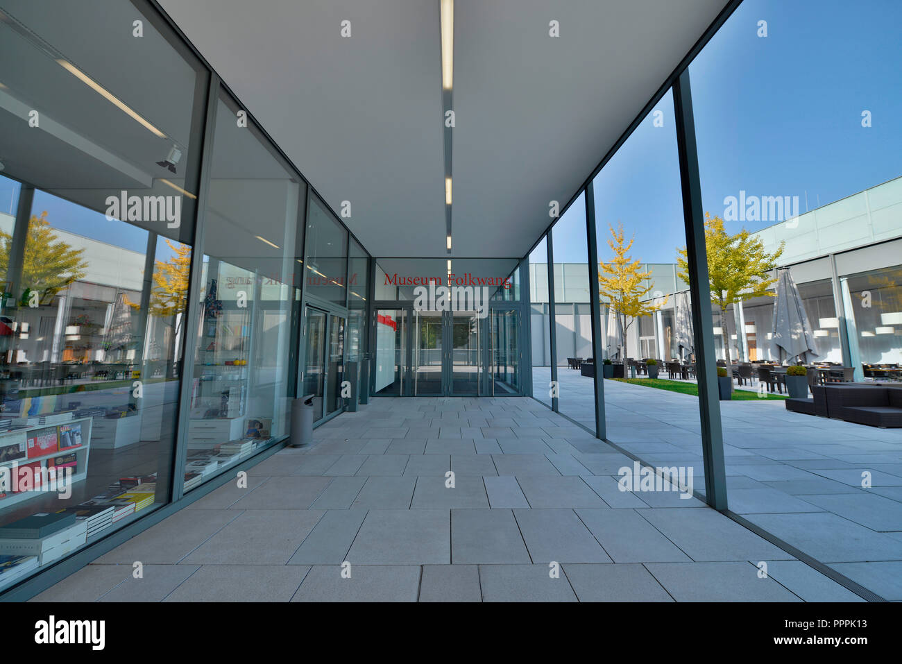 Musée Folkwang, Essen, Museumsplatz, Nordrhein-Westfalen, Deutschland Banque D'Images