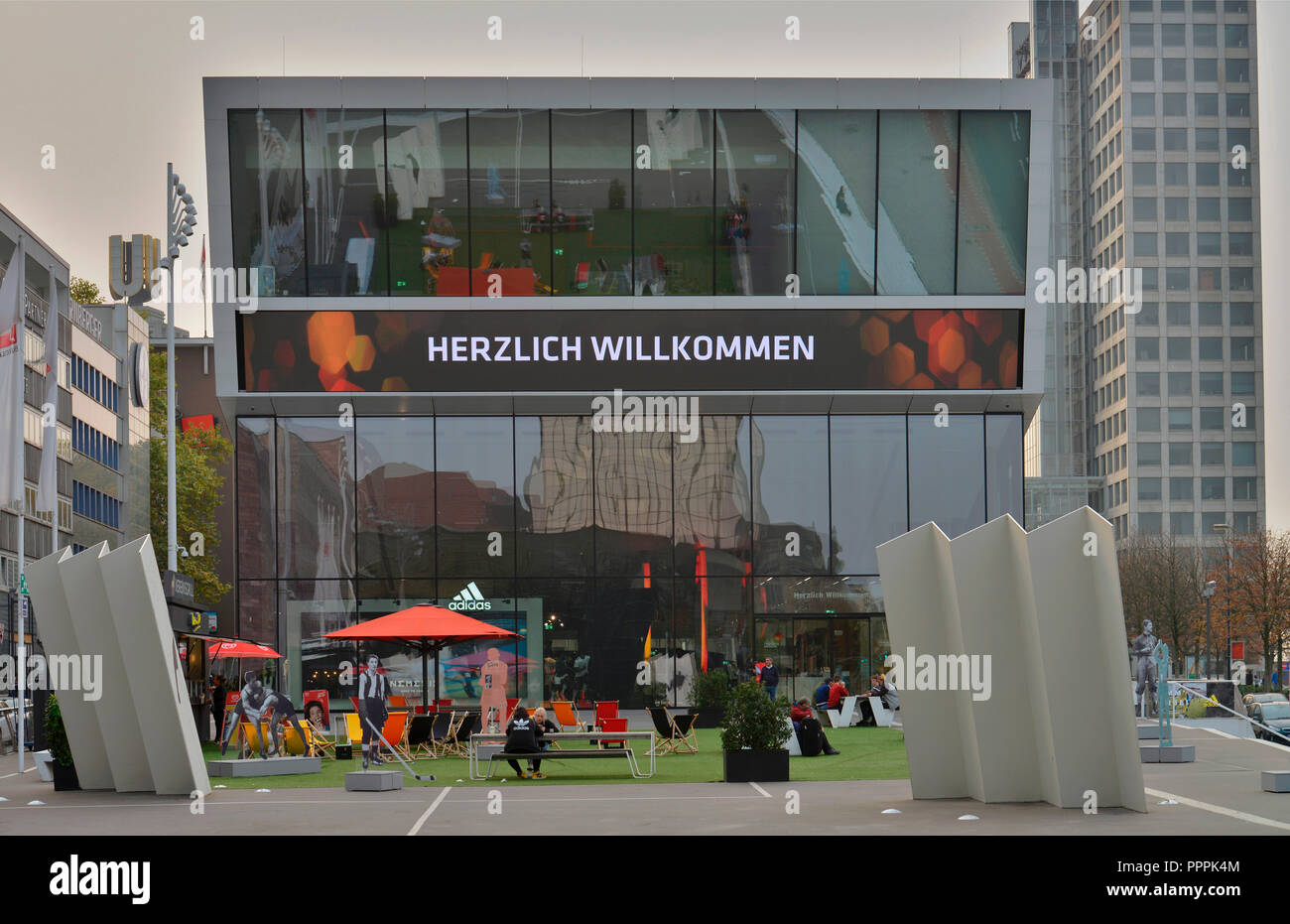 Deutsches Fussballmuseum, Platz der Deutschen Einheit, Dortmund, Nordrhein-Westfalen, Deutschland Banque D'Images