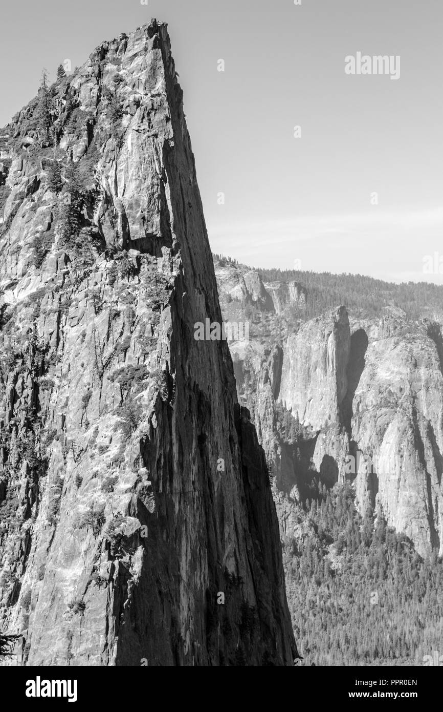 Sentinel rock à partir de la piste 4 km Banque D'Images