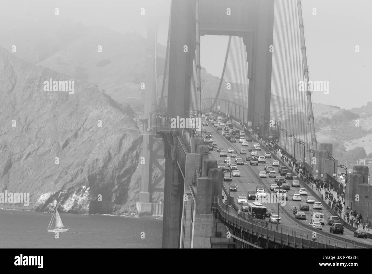 San Francisco est situé dans la région de la côte ouest des États-Unis dans l'état de Californie Banque D'Images