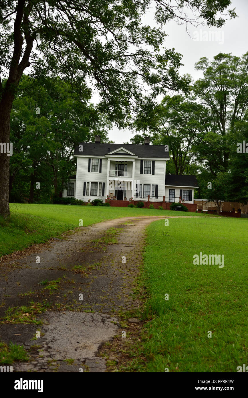 Le Warren house Jonesboro, Arkansas. Utilisé comme hôpital militaire pendant la guerre civile. Banque D'Images