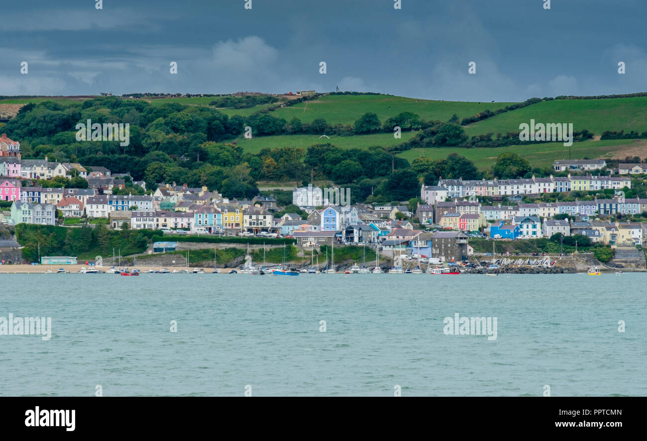 New Quay, Ceredigion, pays de Galles Banque D'Images