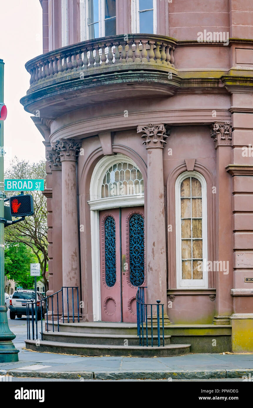 La Banque d'État de Caroline du Sud est représenté, le 5 avril 2015, à Charleston, Caroline du Sud. Banque D'Images