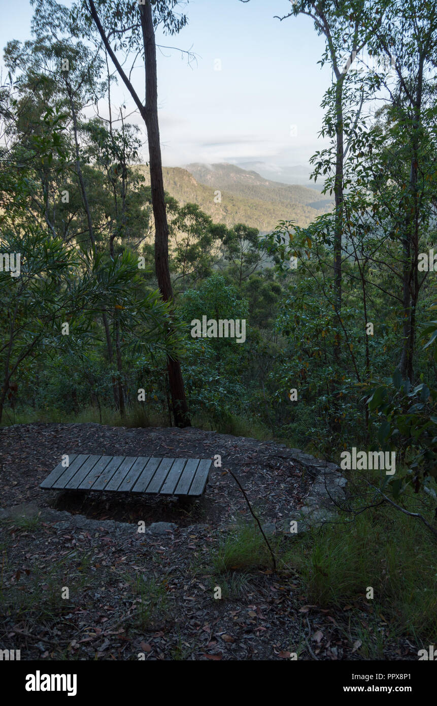 Ubajee Lookout dans le parc national de Mapleton Banque D'Images