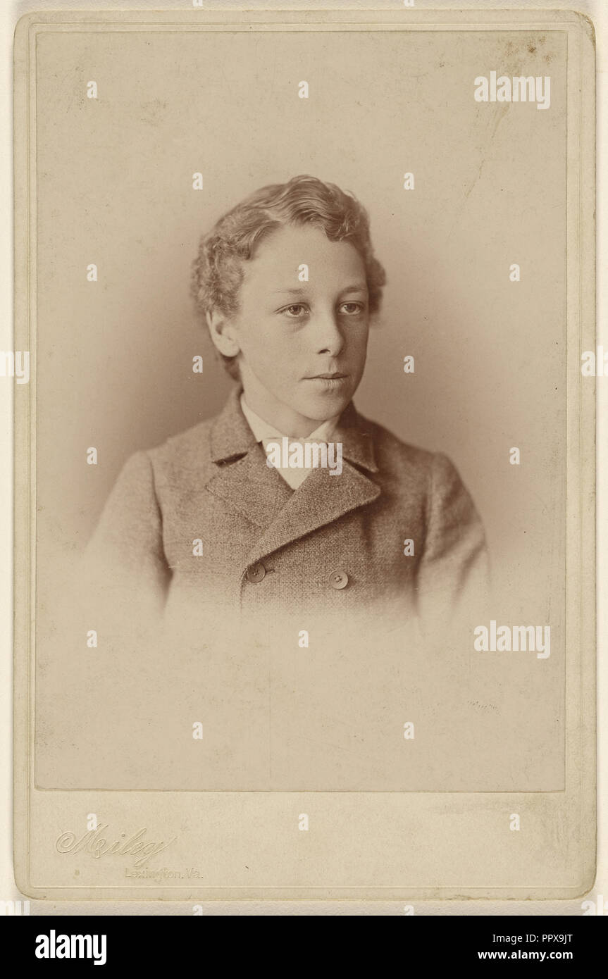 Figgatt Bruce. Lexington, Va ; Michael Miley, américain, 1841 - 1918, Lexington active, Virginie, 1890, tirage argentique Banque D'Images