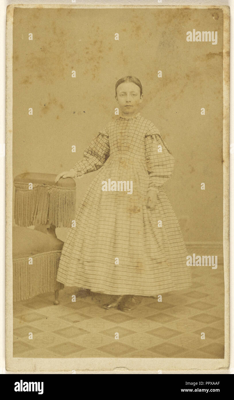 Mary G. Cauffman, votre mère quand elle était une petite fille ; William L. Gill, américain, 1827 - 1893, 1865 - 1870 ; Albumen silver Banque D'Images