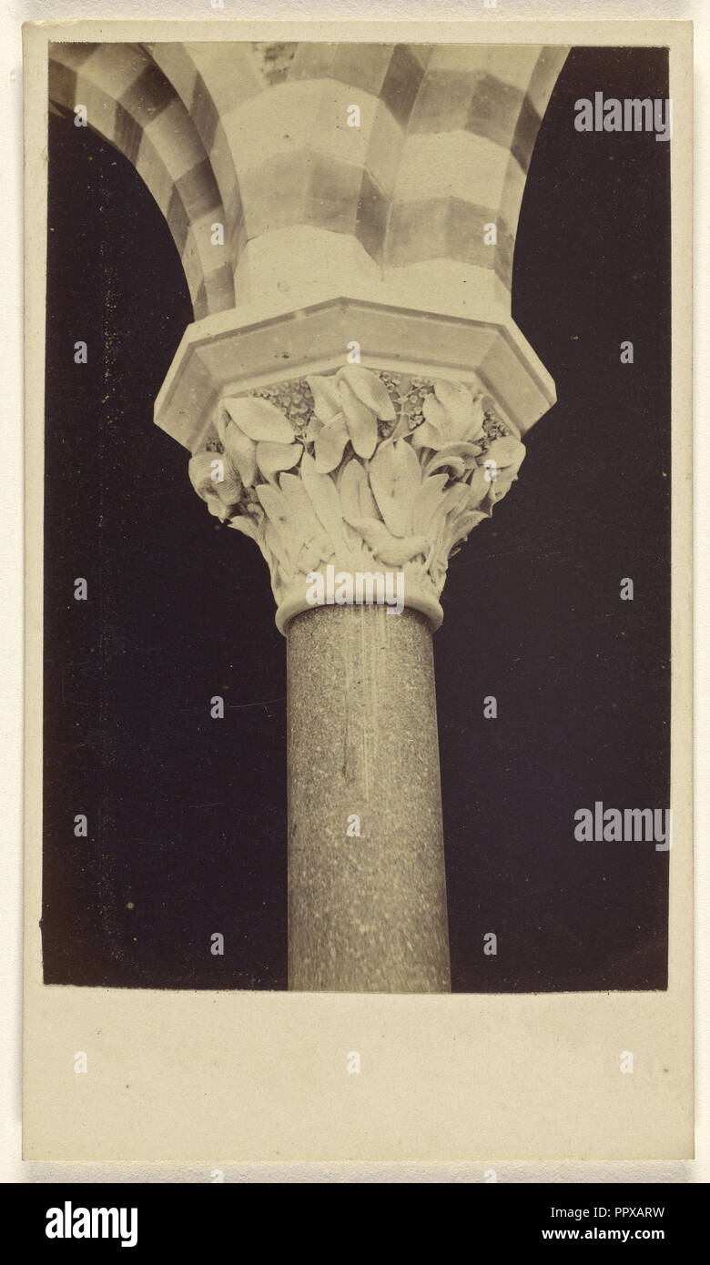 Capital. Nouveau Musée. 1 Mai '66 ; Hills & Saunders, britannique, actif vers 1860 - 1920, 1 mai, 1866 ; à l'albumine argentique Banque D'Images