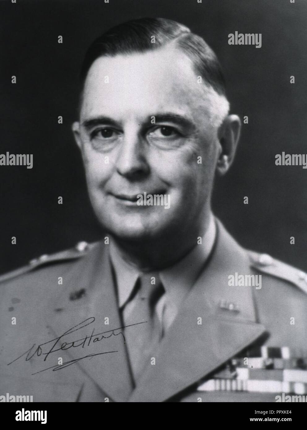 Le Brigadier William Lee Hart. Banque D'Images