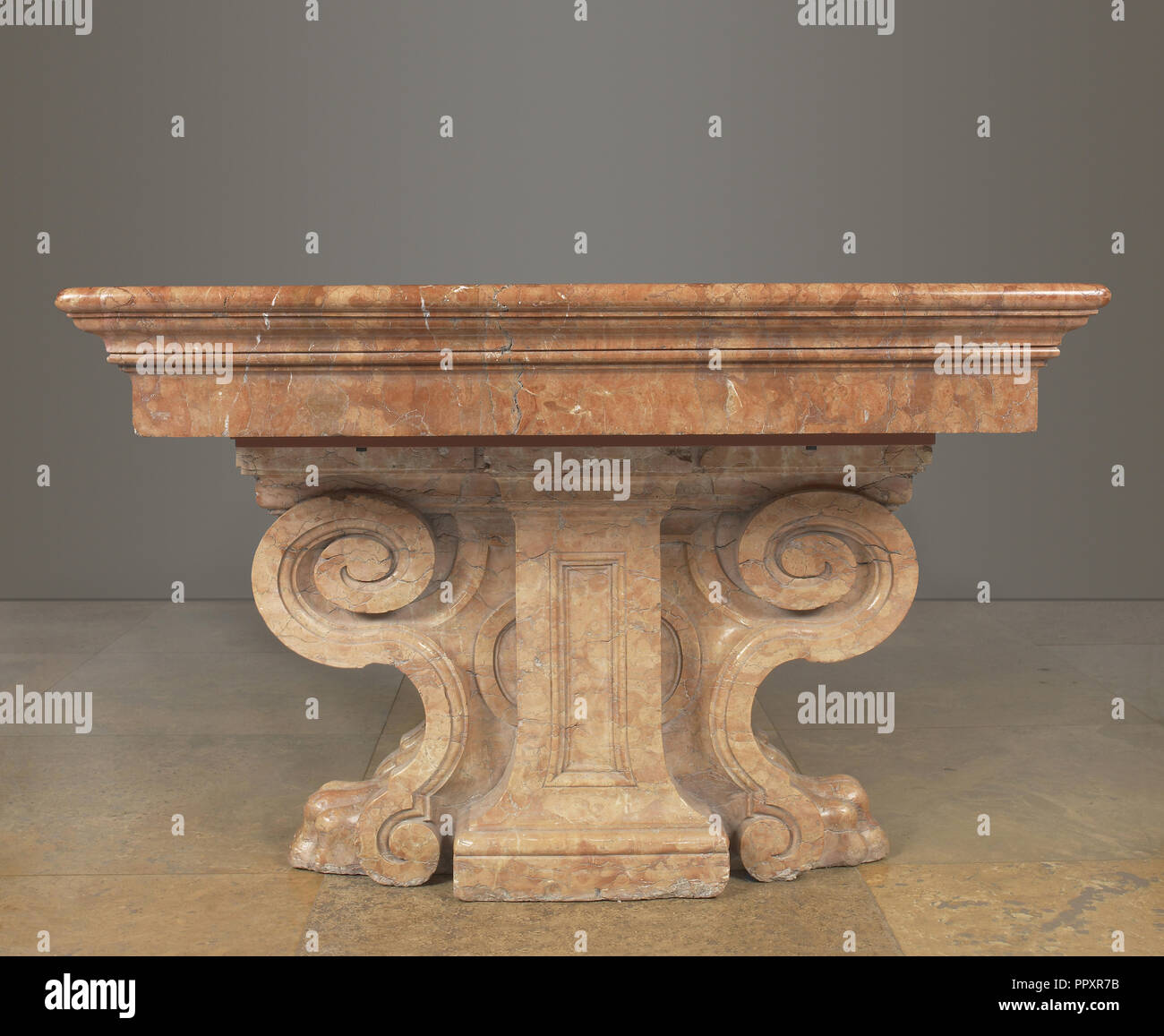 Table, Veneto, Italie ; fin du 16e siècle ; Vérone en ; 81 x 123,5 x 308,9 cm, 31 x 48 x 7,8 5,8 5,8 121 dans Banque D'Images