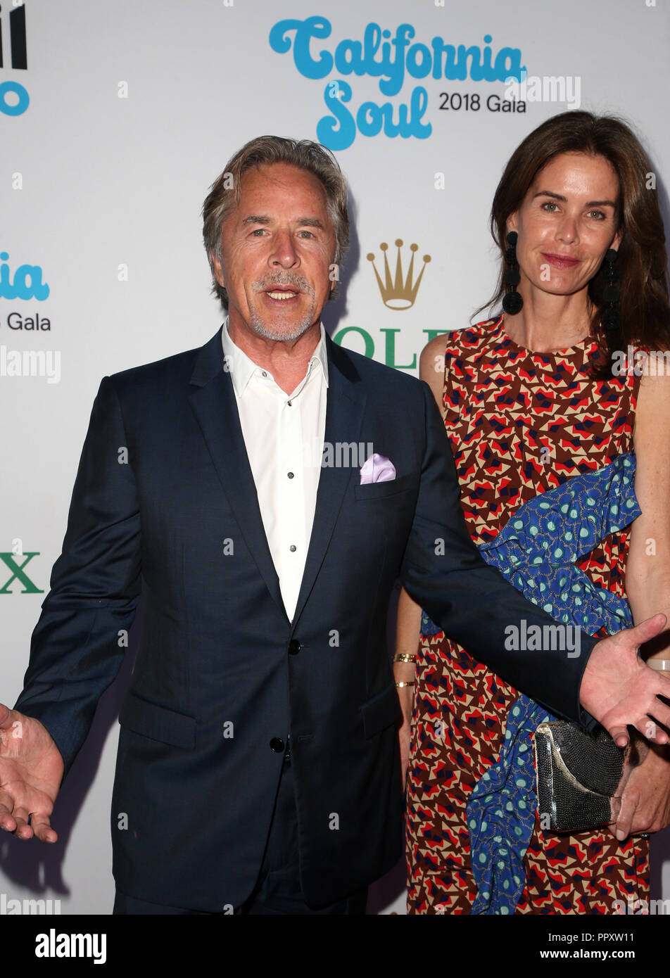 Los Angeles, CA, USA. 27 Sep, 2018. Don Johnson, Kelley Phleger, au Los Angeles Philharmonic Opening Night au Walt Disney Concert Hall à Los Angeles en Californie le 27 septembre 2018. Credit : Faye Sadou/media/Alamy Punch Live News Banque D'Images