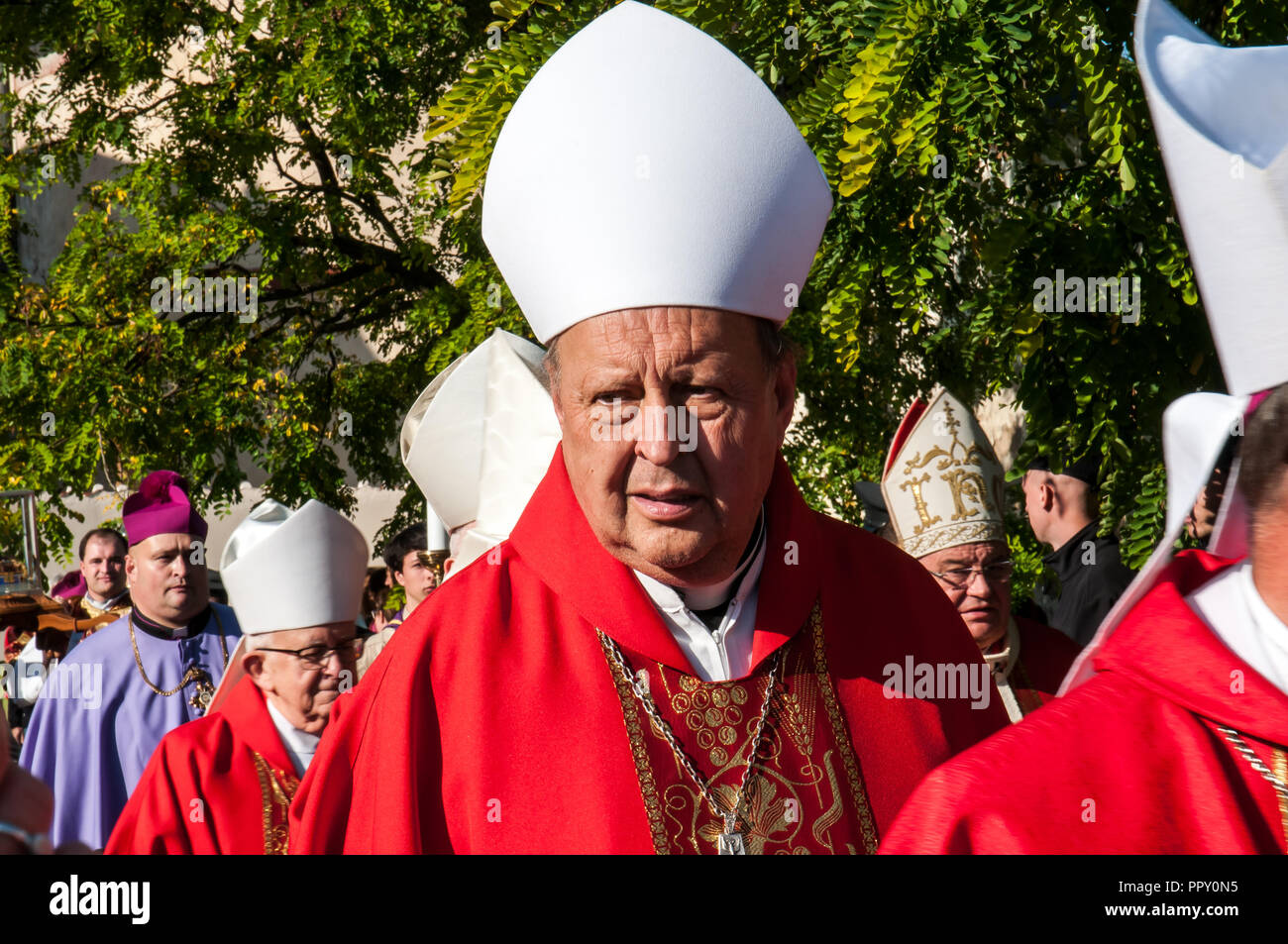 Stará Boleslav, République tchèque. 28 Septembre, 2018. Festival national de saint Venceslas, Stará Boleslav, République tchèque, 28.9.2018 Crédit : Josef pliva/Alamy Live News Banque D'Images