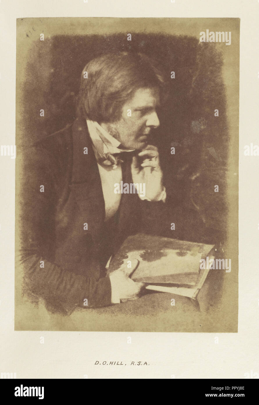 D.O. Hill, R.S.A, Hill et Adamson, Écossais, Actif 1843 - 1848, l'Écosse ; 1843 - 1847 ; sur papier salé imprimer à partir d'un calotype Banque D'Images