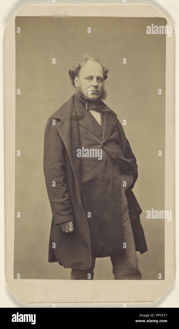 Jean-Pierre Dantan, jeune. Hatnaire francais 1800 - 1869 ; Petit & Trinquart, Français, fondée 1858 - à propos de 1862, 1865 - 1869 Banque D'Images