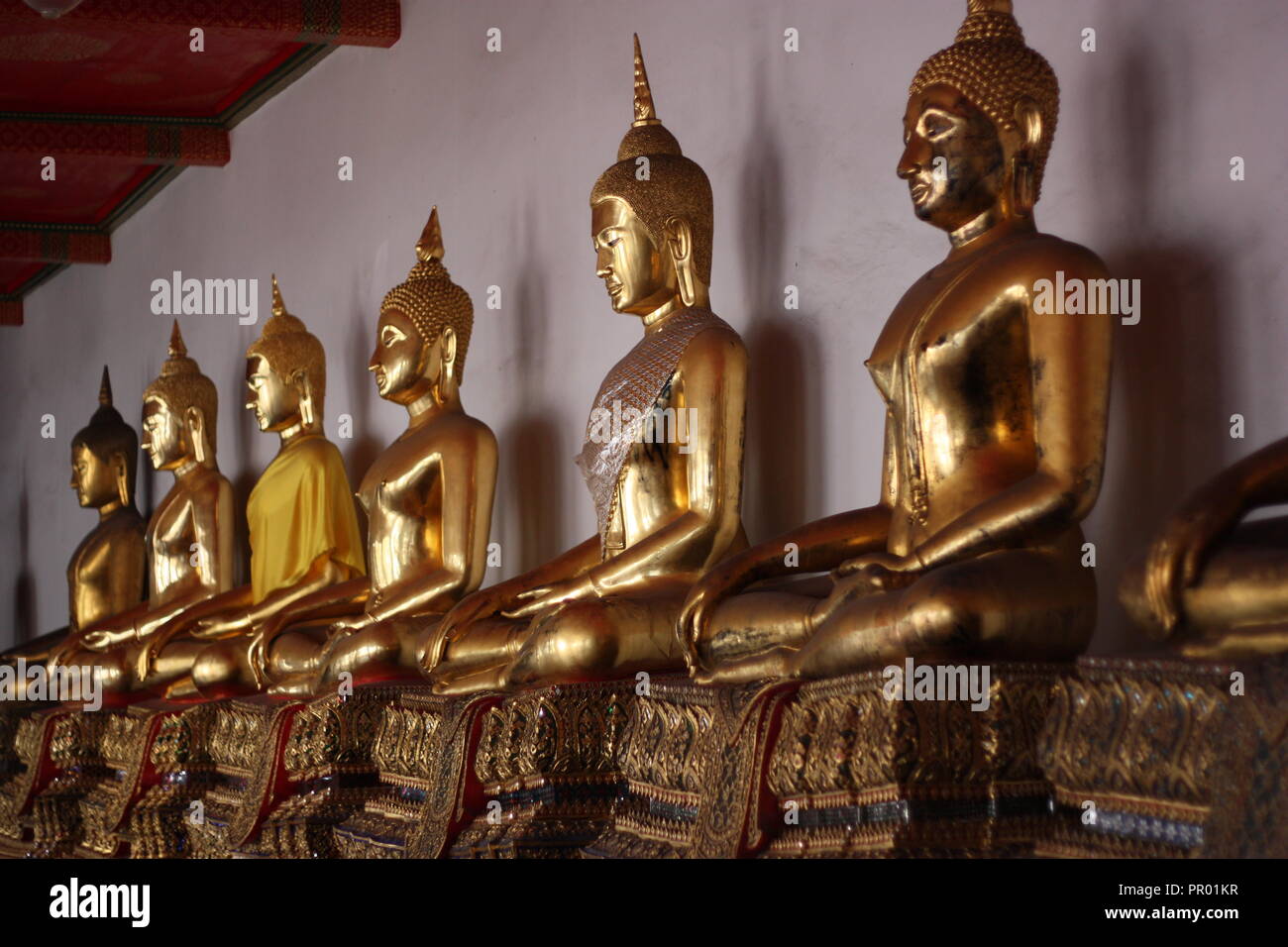 Wat Pho à Bangkok Banque D'Images