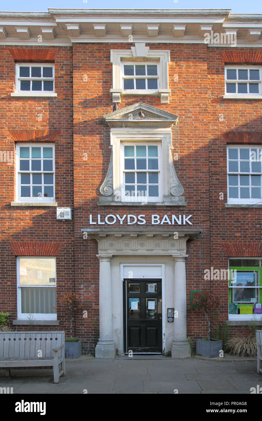 La banque Lloyds petersfield Hampshire Banque D'Images