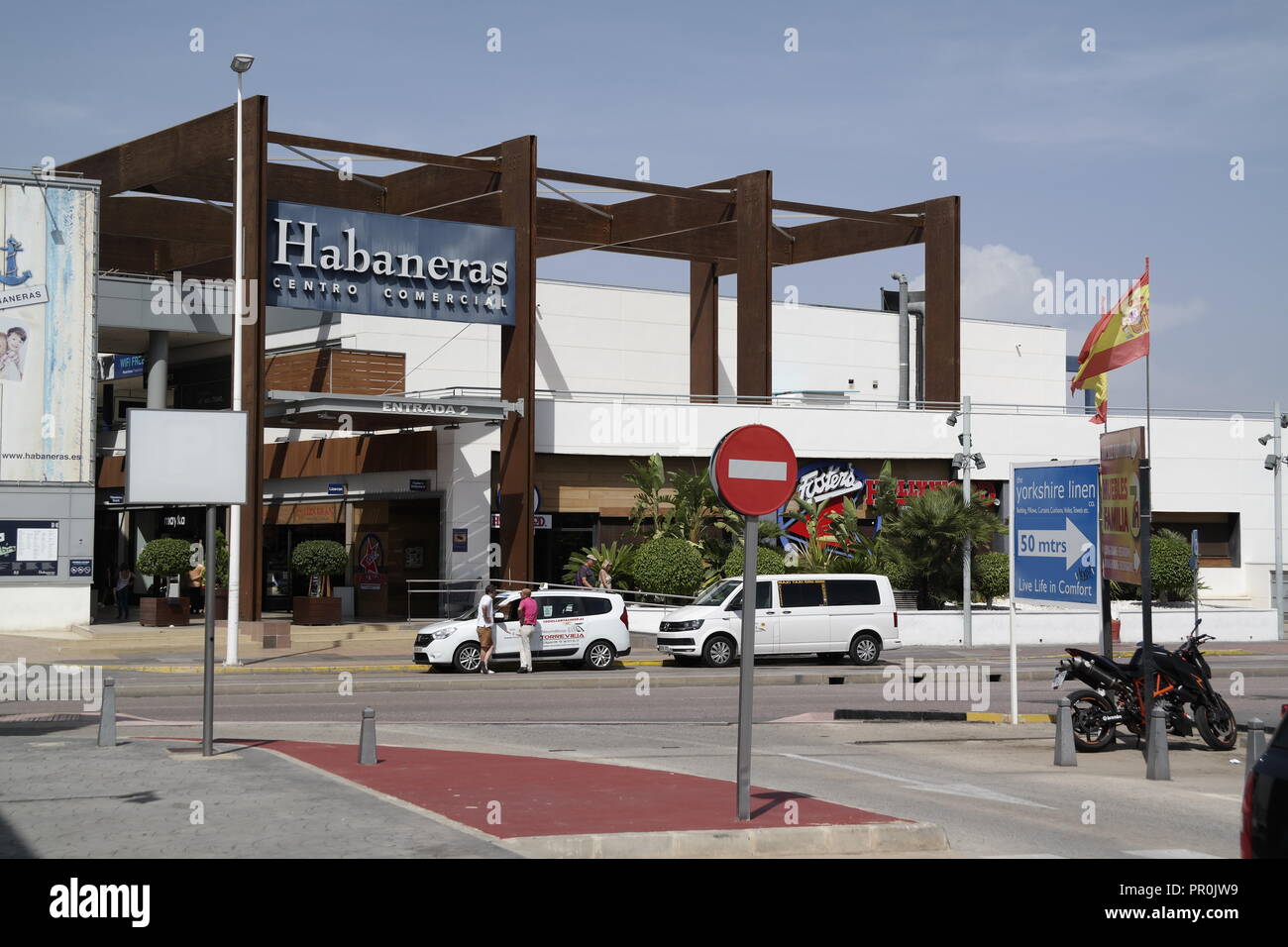 Habeneras Centro Comercial Banque D'Images