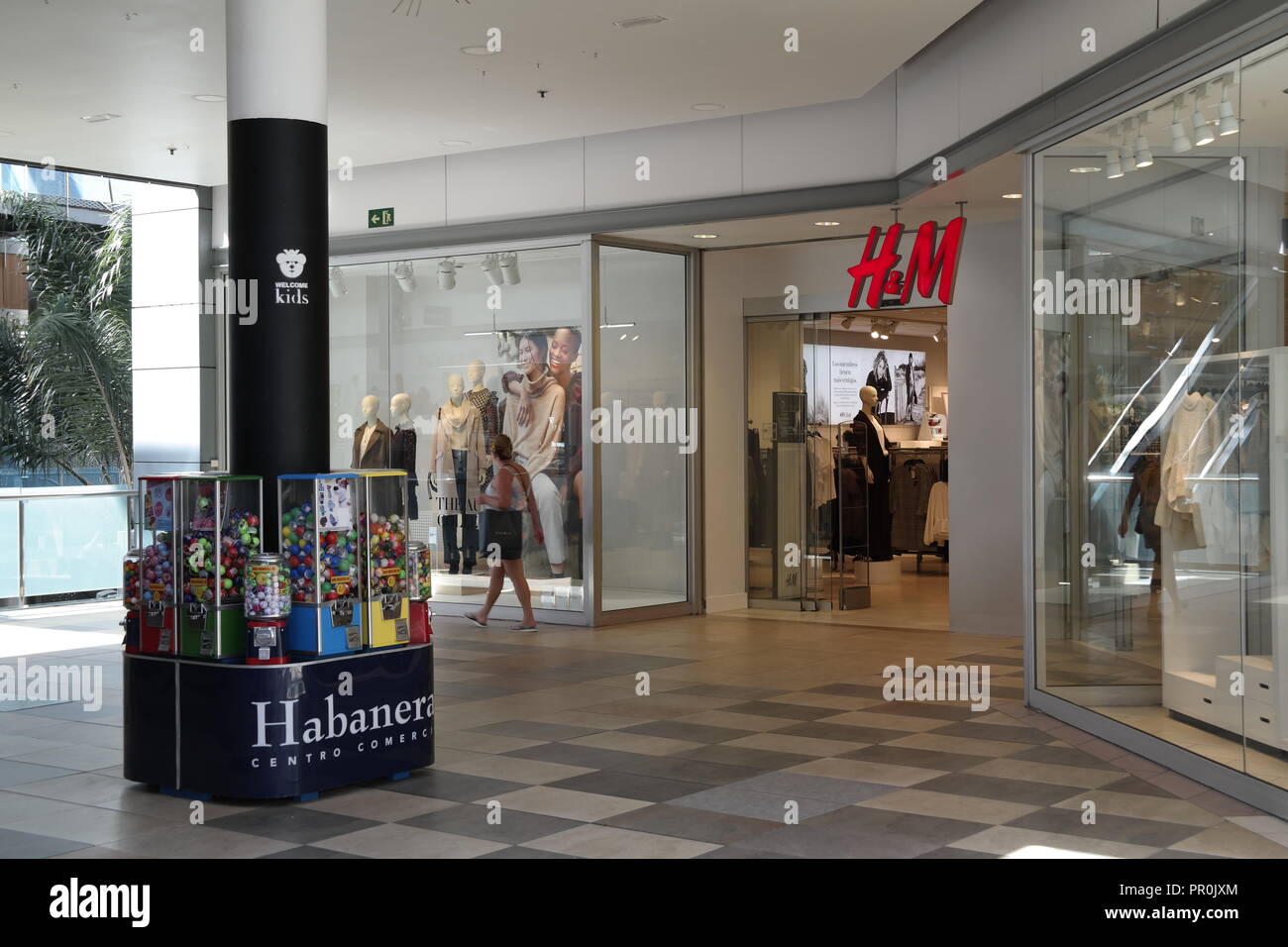 Habeneras Centro Comercial Banque D'Images