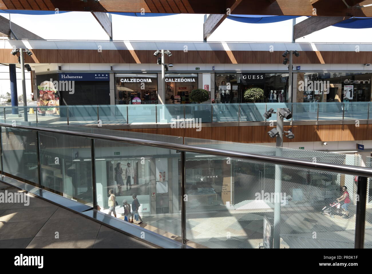 Habeneras Centro Comercial Banque D'Images