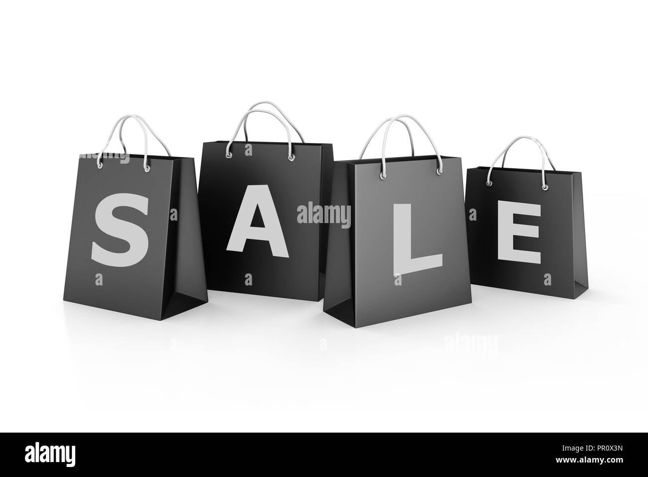 Les sacs, 3d concept vente Banque D'Images