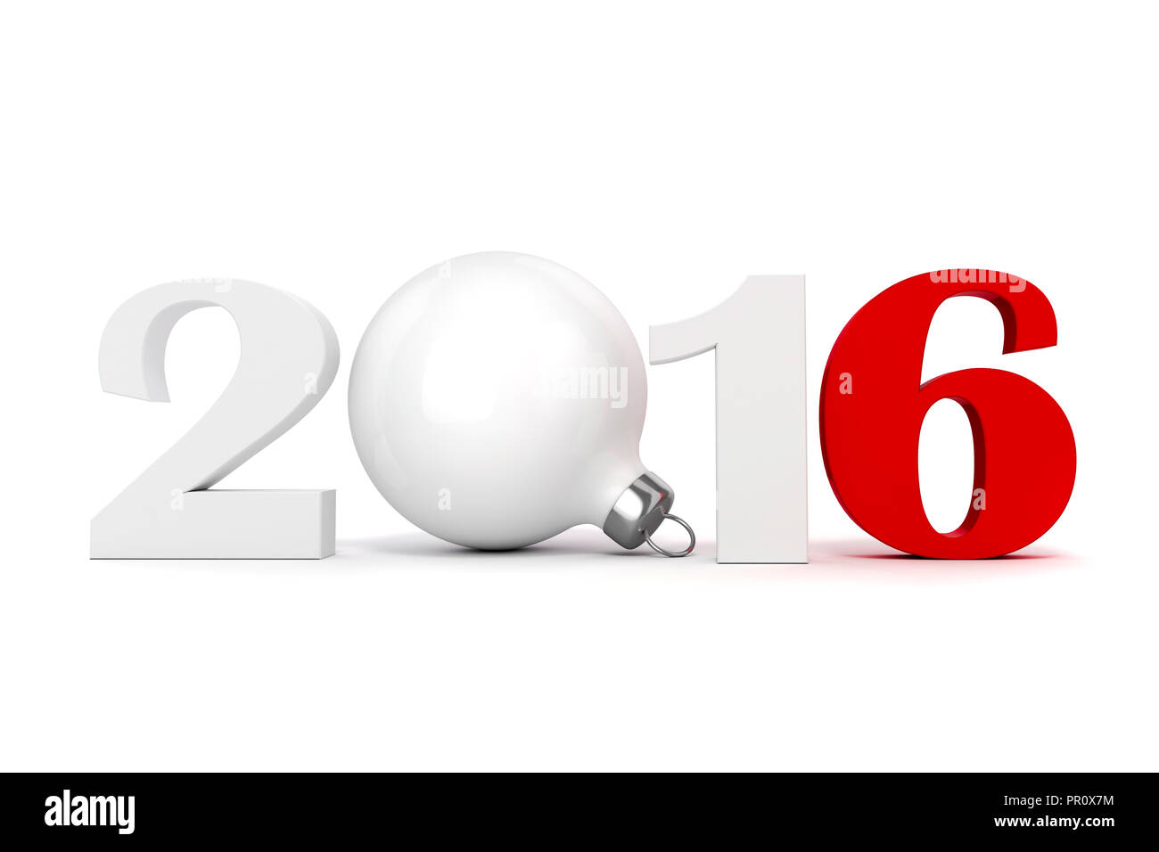 2016 Décoration du texte 3D Banque D'Images