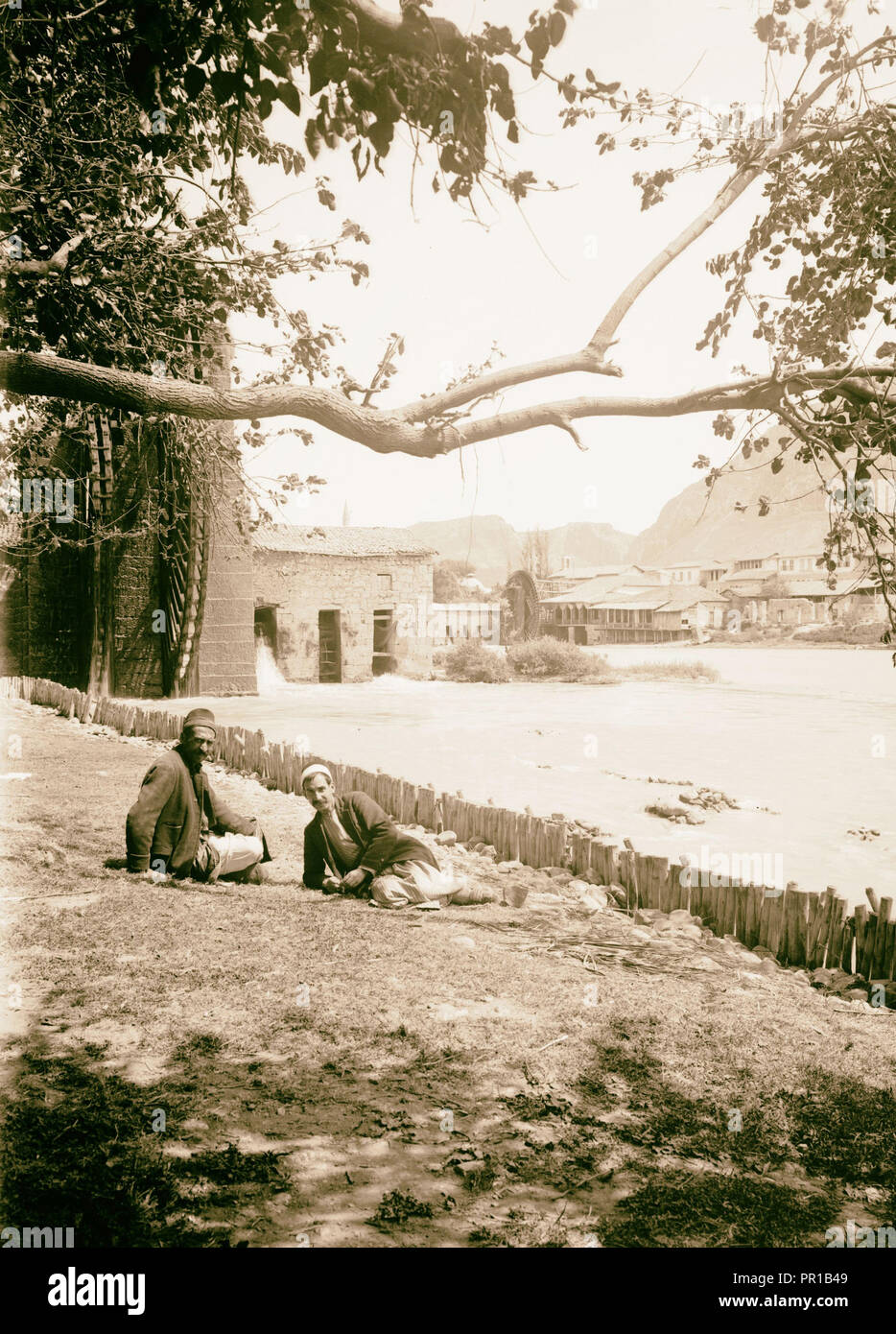 Antioche (Antakiyeh) et ses environs. Fleuve Oronte. 1900, de la Turquie, Antioche Banque D'Images