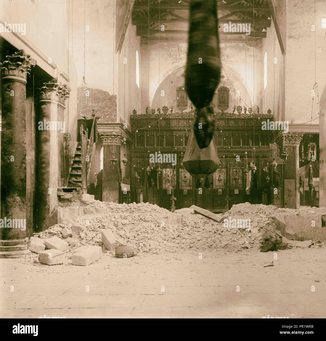 Bethléem, le Jour de Noël 1898, Cisjordanie, Israël Banque D'Images