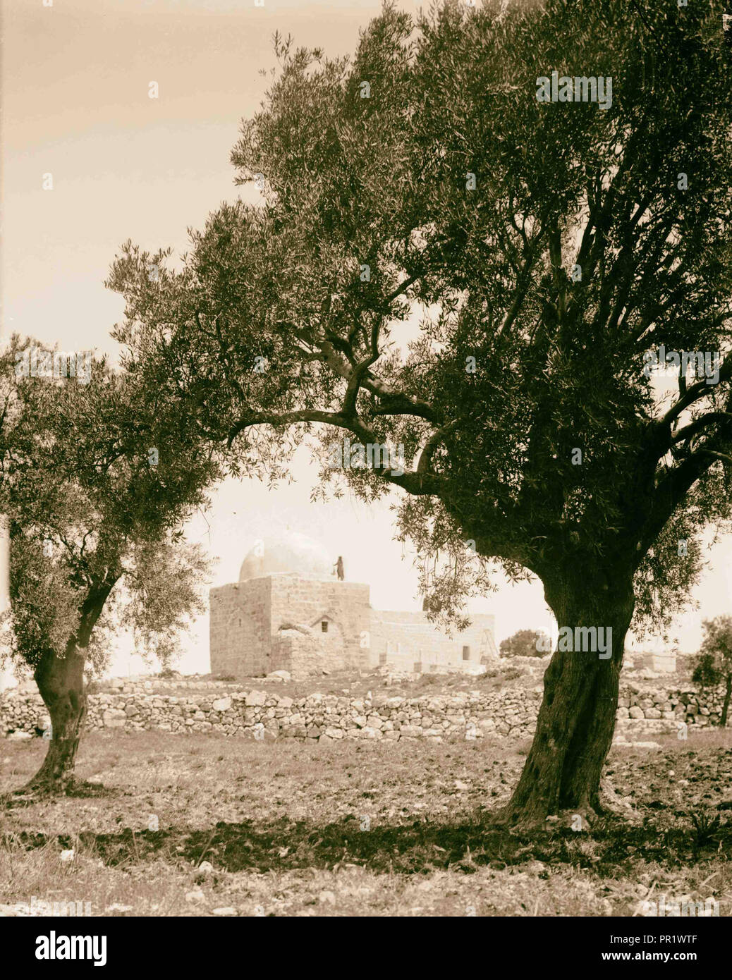 La Tombe de Rachel. 1898, Cisjordanie, Bethléem, Israël Banque D'Images