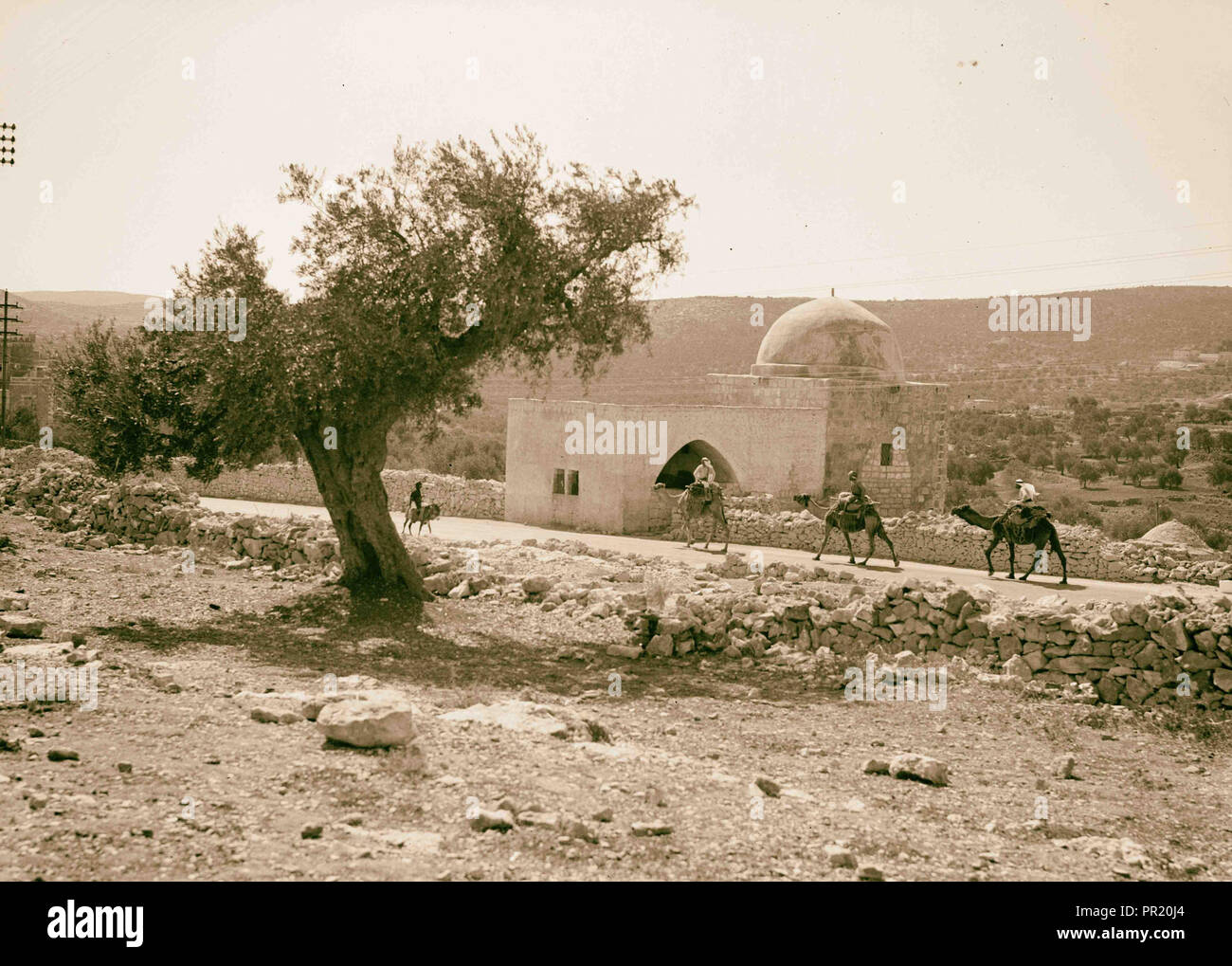 La Tombe de Rachel. 1934, Cisjordanie, Bethléem, Israël Banque D'Images