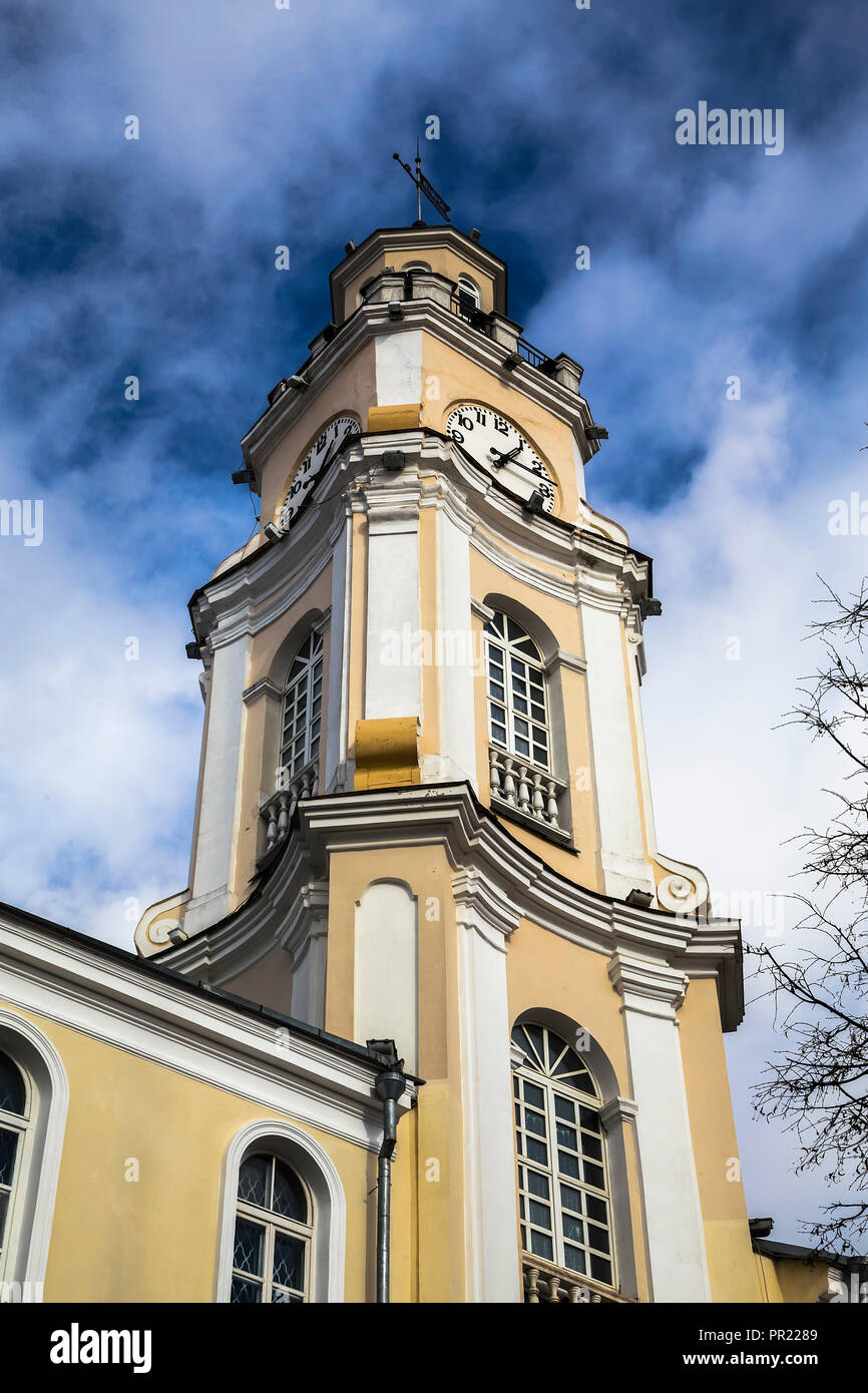 Tour de l'Hôtel de ville de Vitebsk. Bélarus Banque D'Images