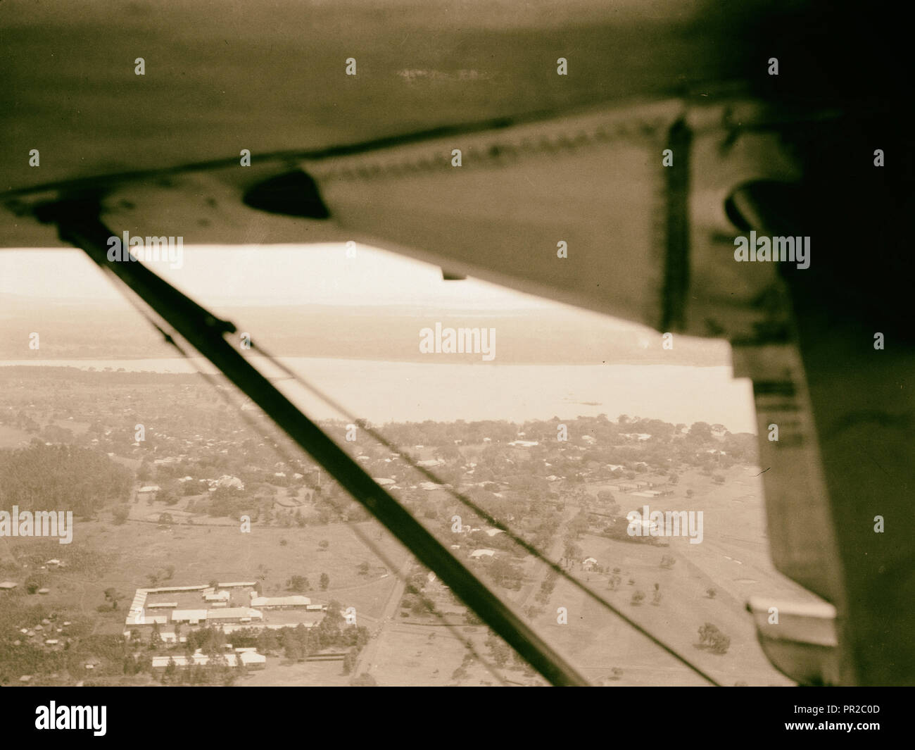 L'Ouganda. Entebbe. Vue de l'air. Voir de plus près. Entebbe, Ouganda, 1936 Banque D'Images