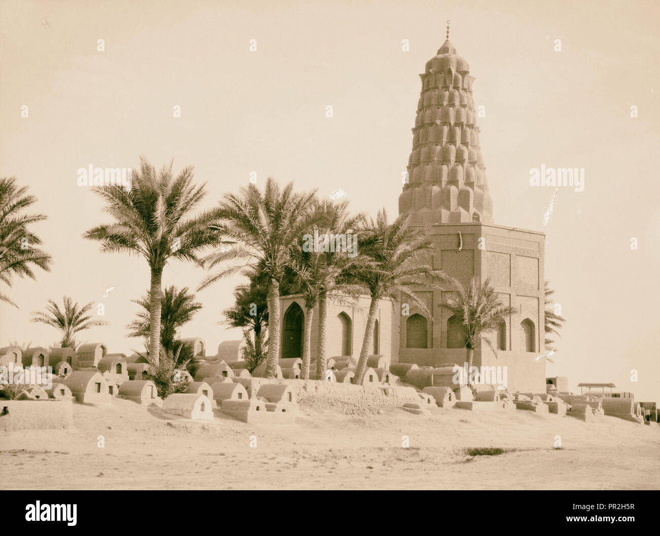 Zumurrud Khatun tombe, Bagdad. 1932, l'Iraq, Bagdad Banque D'Images