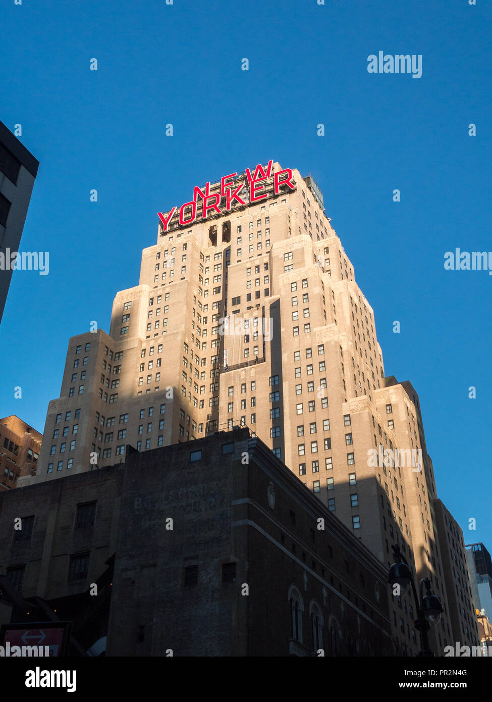 New Yorker Building, New York Banque D'Images