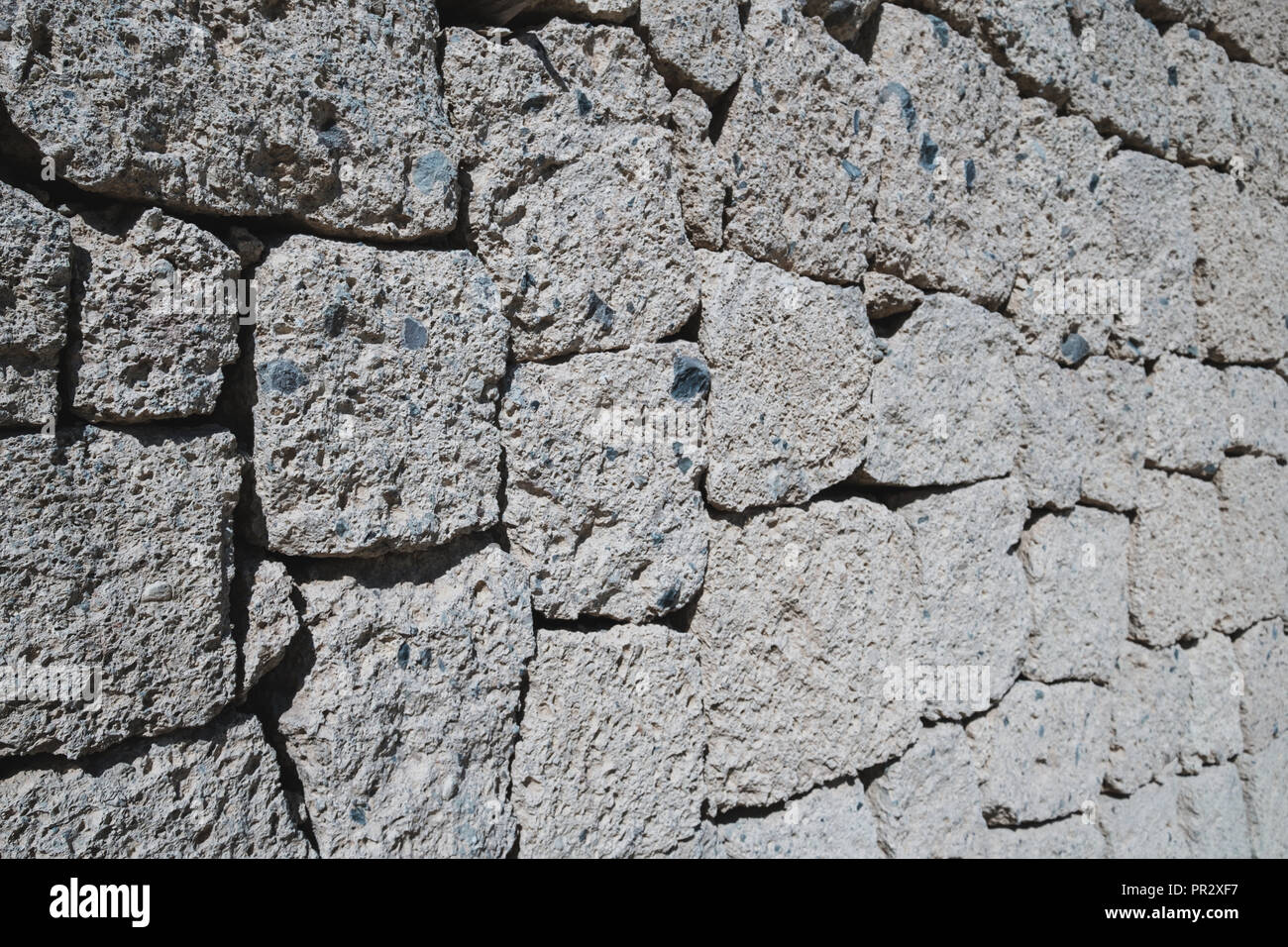 Mur en pierres naturelles - pierres de roche de fond Banque D'Images