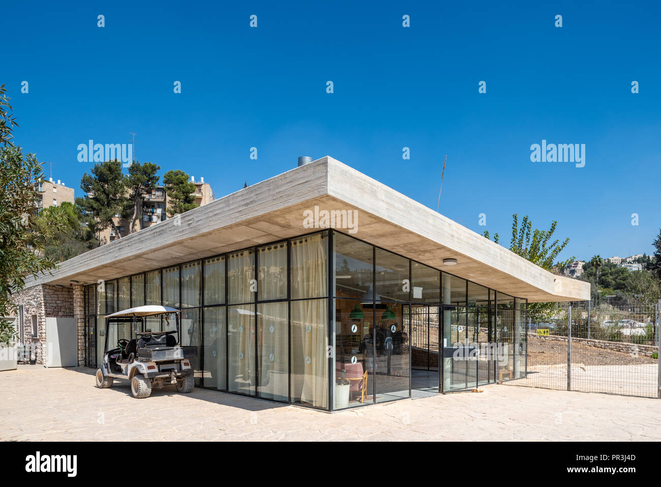 Israël, Jérusalem - 26 septembre 2018 : vallée de la Gazelle - parc vallée har Pri Banque D'Images