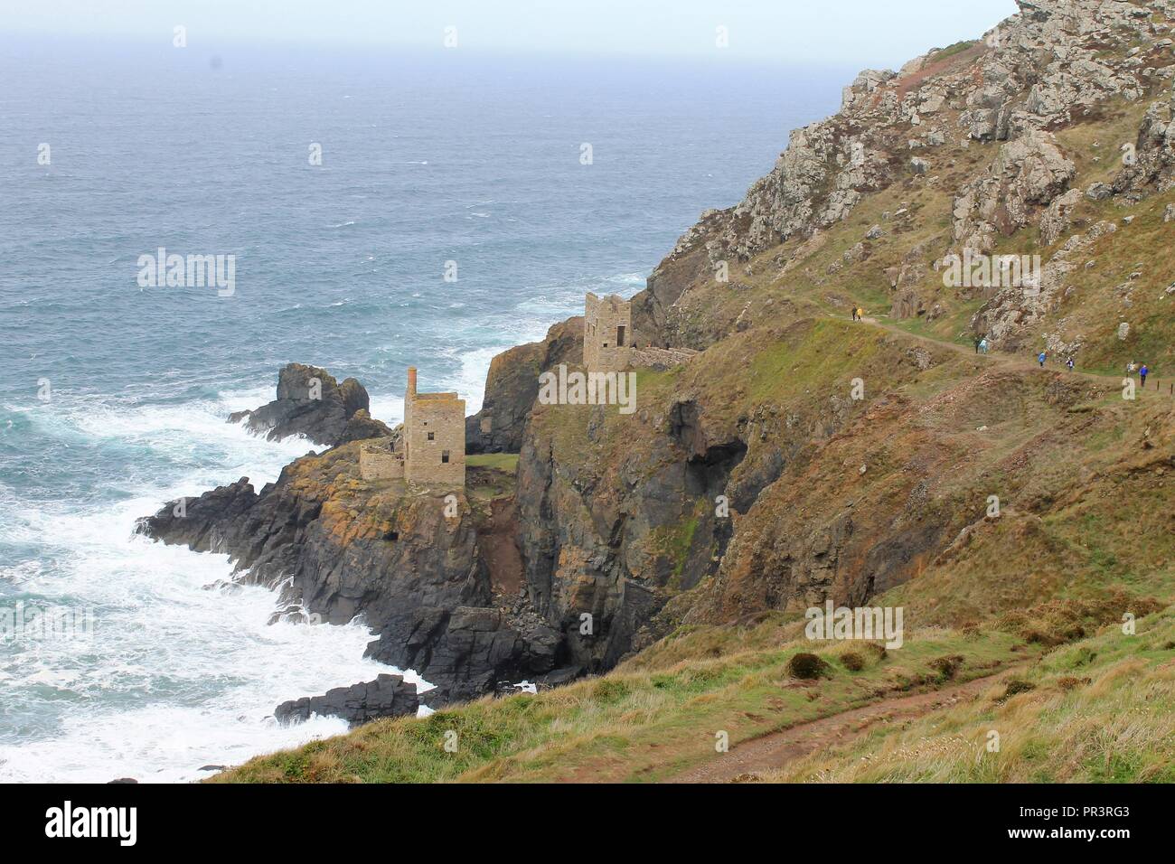 Botallack mines d'étain, Cornwall Banque D'Images
